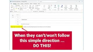 How to redirect email replies to an assistant in Outlook