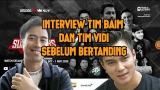 INTERVIEW JKT48 ANIN DAN  VIDI ALDIANO SEBELUM BERTANDING