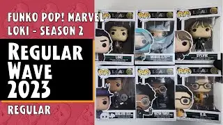 Funko Pop Loki - Complete Regular Wave 2023 - Season 2 // Just One Pop Showcase