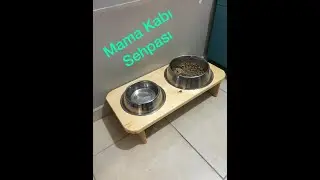 Mama kabı yapımı (Kedi ve Köpekler için)