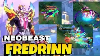 FREDRINN NEOBEAST SKIN, EARLY ACCESS GAMEPLAY MOBILE LEGENDS BANG BANG