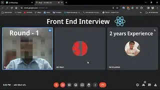 React Js Interview | 🥳 Selected | experience | round - 1| React & Advance JavaScript 
