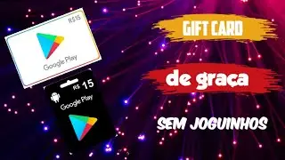 Como ganhar Gift Card de graça sem joguinhos.