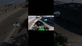 Увернулся от авто. #мотобудни