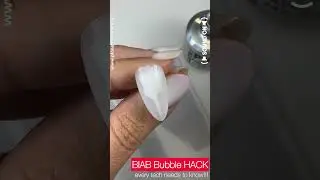 BIAB Tech Hack🚨🚨🚨 struggling with bubbles?