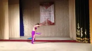 Akuova Laura. Mejance. Belly Dancing competition. 1st place. Kazakhstan