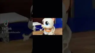 Sebastian bribes Atticus with iced tea #lps #littlestpetshop #lpstuber #lpsseries