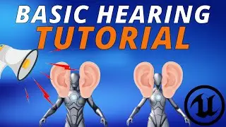 HOW TO MAKE ENEMIES HEAR YOU! | PawnSensing Hearing Tutorial for Unreal Engine 5.3
