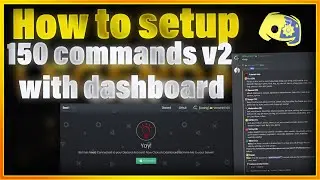 How to setup 150 commands v2 with dashboard and keep it alive 24/7 | replit | 2021 | Venom