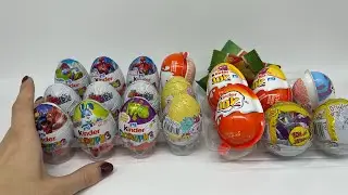 20 сюрпризов. Открываем киндеры и другие