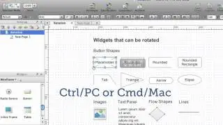 Widget Rotation (Rotate text/images/objects) - Axure 6.5