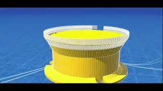 How a circular FPSO is built 🚢🛠️ #engineering #innovation #shipbuilding