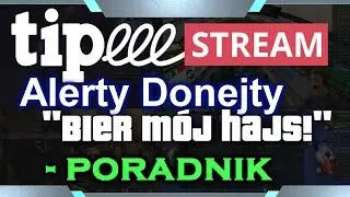 TipeeeStream czyli powiadomienia na streamie - OBS STUDIO - poradnik