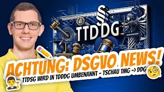 ACHTUNG ‼️ Datenschutz & Impressum wichtige Änderung 🇩🇪 TTDSG wird in TDDDG umbenannt TMG - DDG 👨‍⚖️