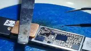 Нет сети Iphone 7. Перекатка контроллера питания модема.
