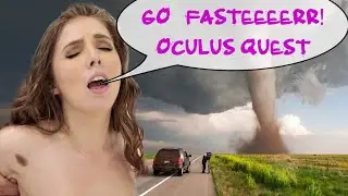 Tornado VR video in Oculus Quest: Tornado struck Illinois USA in Virtual Reality 2018