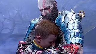 Atreus Releases Gram The Giant Wolf / Atreus Returns Back To Kratos - God of War Ragnarok (GOWR PS5)