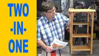 Hoosier Step Stool Build: Testing the Shopsmith Mark 7