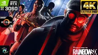 Rainbow Six Siege on Ryzen 5 5600x + RTX 3060 1080p benchmark !