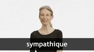 How to pronounce SYMPATHIQUE in French