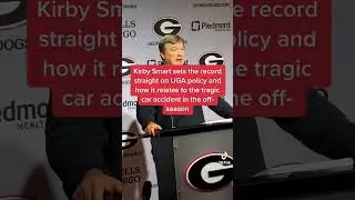 Kirby Smart sets the record straight on the UGA discipline policy.