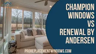 Champion Windows vs Renewal by Andersen: What Are the Main Differences?