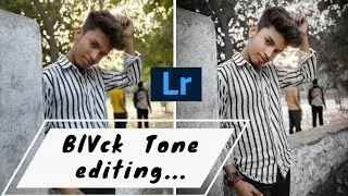 Classic Black tone photo editing Lightroom mobile || Adobe Lightroom - TENCENTGOLU