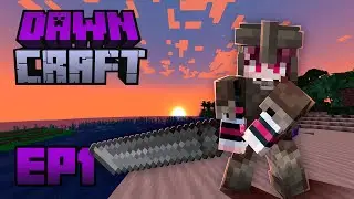 Minecraft pero COMIENZO UNA SERIE | DAWNCRAFT EP 1 PILOTO