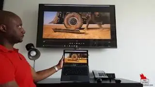 Microsoft Wireless Display Adapter V2 Hotel Room Setup Demo