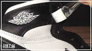 [Custom Shoes] AIR Jordan1 Black&White Coat Custom