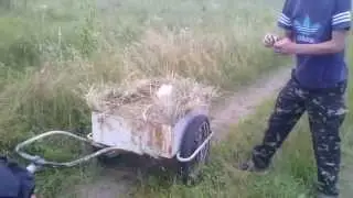 подпал сена