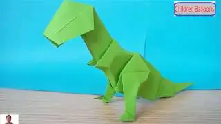 ORIGAMI T-REX  - Dinosaur
