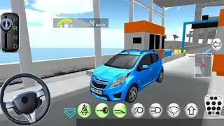 3D Driving Class Gameplay - Blue Indian Car Driving Simulator Game - Android Gameplay