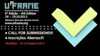 U.Frame 2013 - Call for Submissions