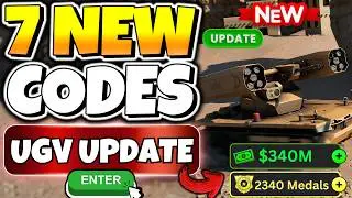 *NEW* ALL WORKING UGV UPDATE CODES FOR WAR TYCOON ROBLOX MAY 2026 | ROBLOX WAR TYCOON CODES