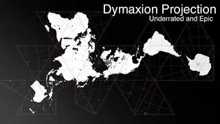 The Most Underrated Map Projection Ever (Dymaxion)