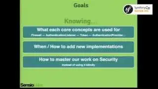 SymfonyCon Warsaw 2013 - Joseph Rouff - Mastering the Security component's authentication mechanism