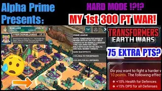 Hard mode !?! Top 5 Prime league war vs Scorched Earth, Gameplay & tips. TRANSFORMERS: Earth Wars