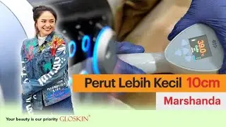 SPILL PERAWATAN TUBUH MARSHANDA |  BYE LEMAK PERUT | PERAWATAN ALA IDOL KOREA