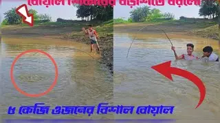 নদীতে এতো বড় মাছ কোথা থেকে আসলো || amazing fishing by river..