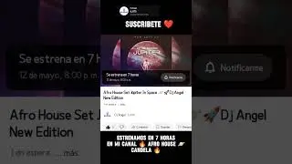 Suscribete ❤️ Ya casi salimos 🔥 Activo #afrohousevenezuela #afrohouse #afrotechhouse