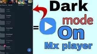 How to Enable Dark mode in Mx player [Bangla]