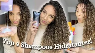 Top Shampoos HIDRATANTES para cabelos SECOS e POROSOS! ✨ Cabelos Cacheados, Crespos & Ondulados 💦🚿