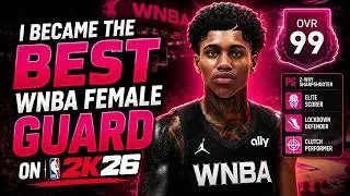 *NEW* ZESTY🌈 POINT GUARD I STOLE BEST #1 FEMALE DIBBLE GODZ BUILD ON NBA 2K26...