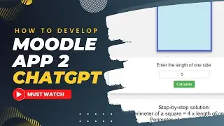 Enhance Your Moodle Experience with Chat GPT-Powered Apps! | Boost Productivity Today
