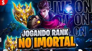 RUSHANDO 200 STARS ⭐ - SORTEIO DE SKIN ÉPICA 😝 !PIX !MEMBRO !GRUPO | MOBILE LEGENDS