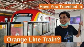 Orange Line Metro Train Lahore.