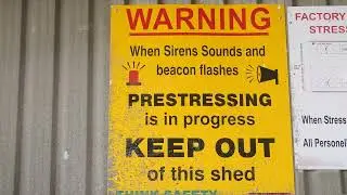 18. Safety for Stressing of Precast Beds