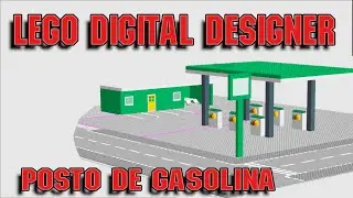 Lego Digital Designer - Posto de Gasolina