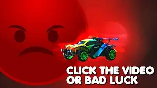 Click the video or bad luck in Rocket league ranked! 😡